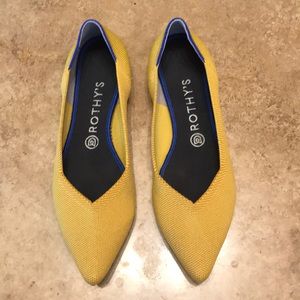 Rothy’s size 9.5 point in marigold